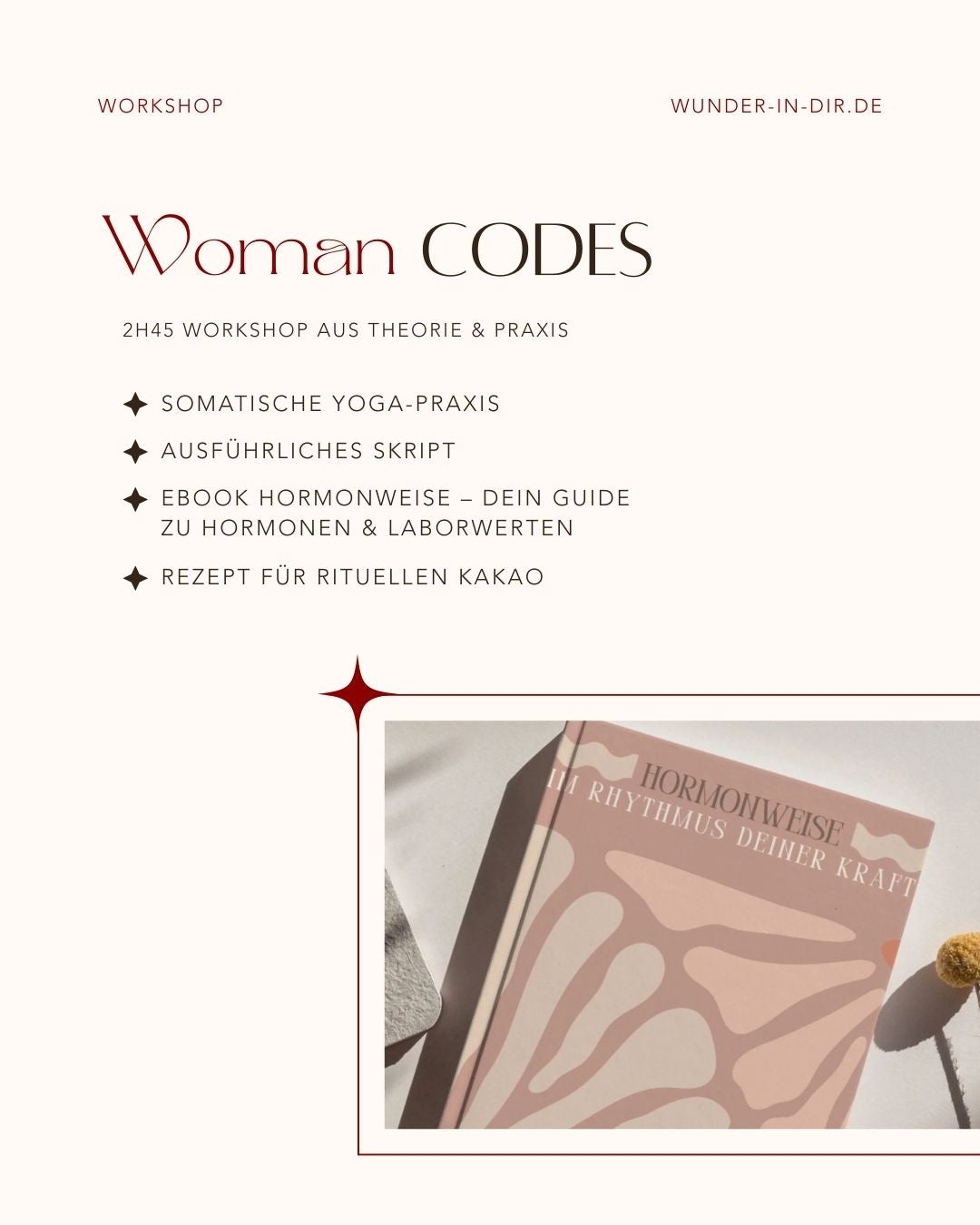 WOMAN CODES - In die Kraft deines Zyklus kommen