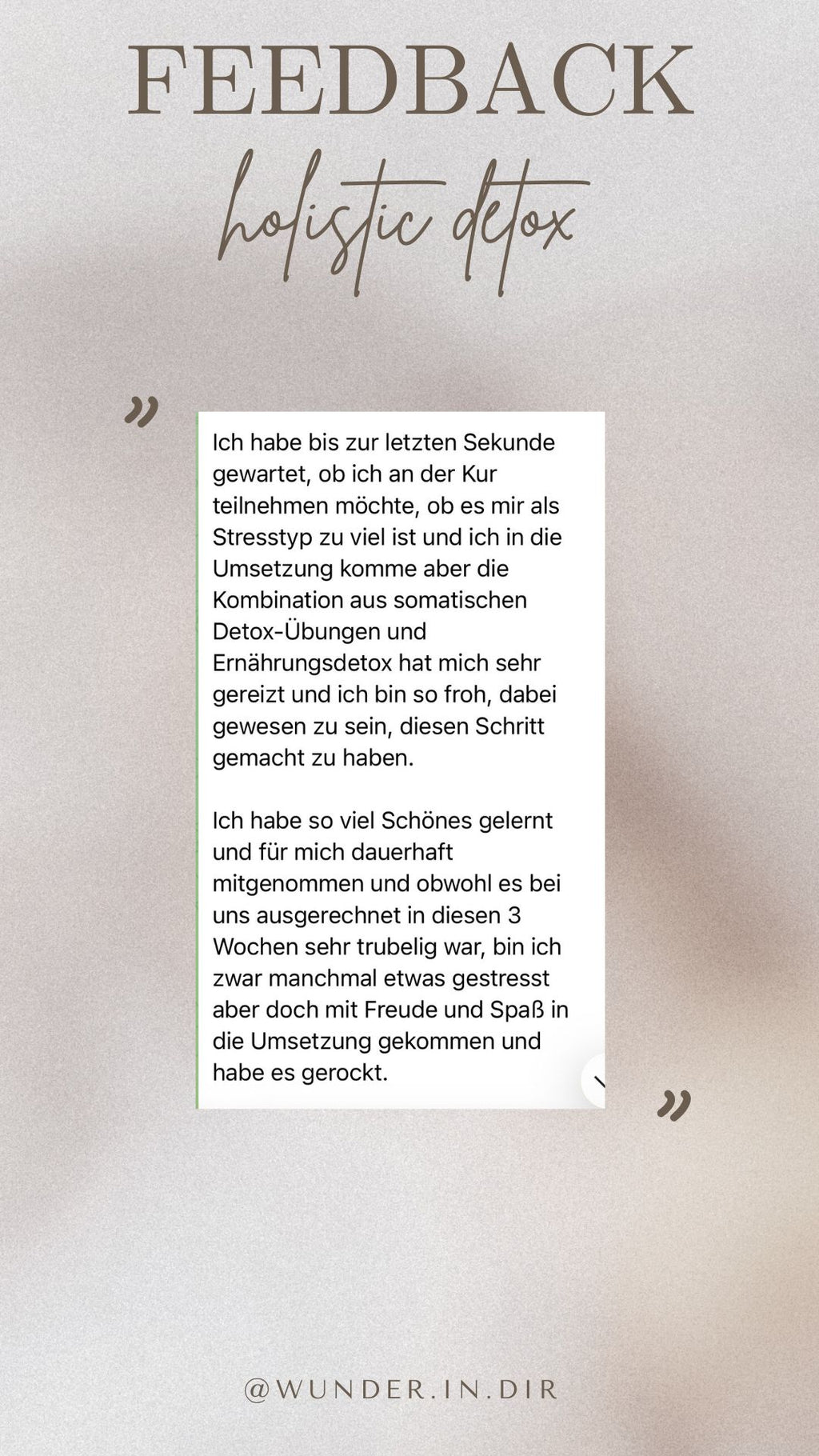 Sommer Reset - 10 Tage ganzheitliche Entgiftung für Körper, Geist & Nervensystem
