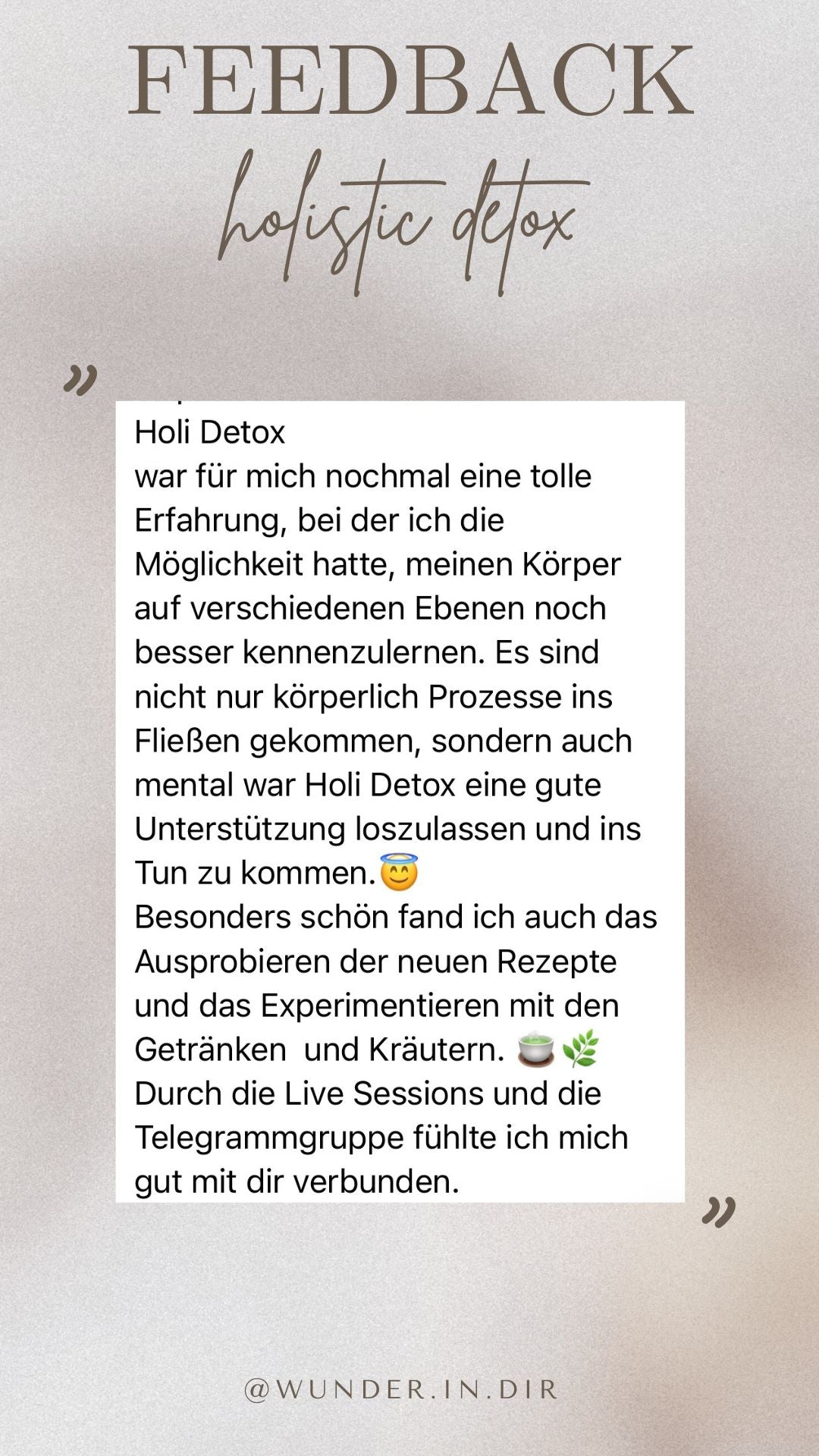 Sommer Reset - 10 Tage ganzheitliche Entgiftung für Körper, Geist & Nervensystem