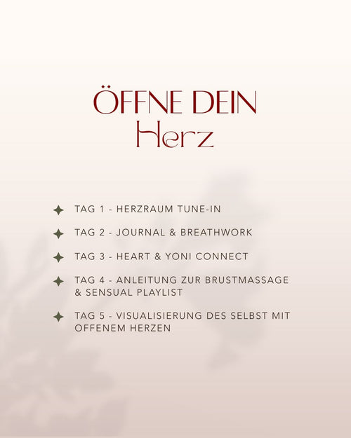 Blühendes Herz - 5 heilsame Audioimpulse für Herzöffnung & Selbstliebe