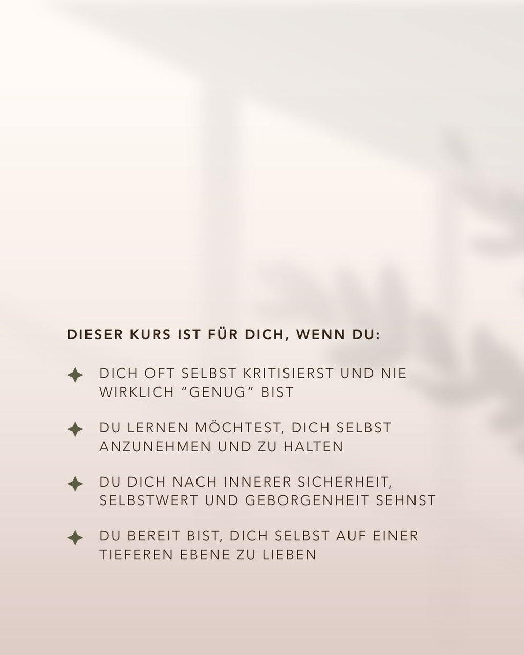Daheim in Dir - Selbstliebe als verkörperte Erfahrung