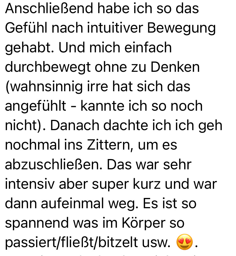 Somatische Körperarbeit kennenlernen, Selbtstliebe