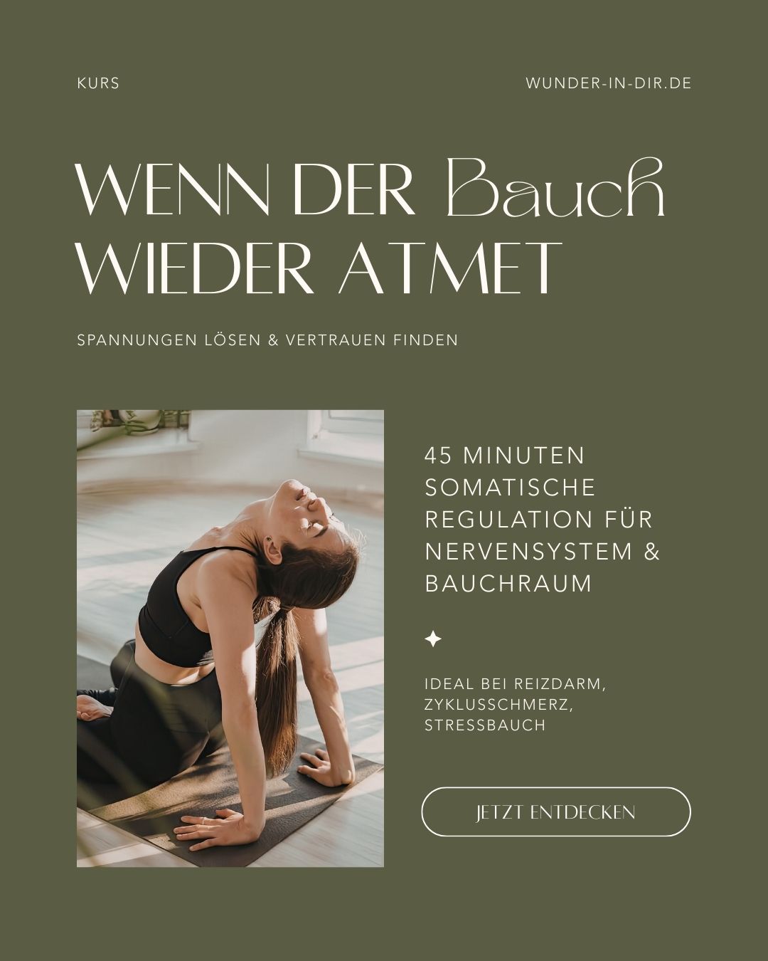 Ruhe im Bauch - Spannungen lösen & Vertrauen finden