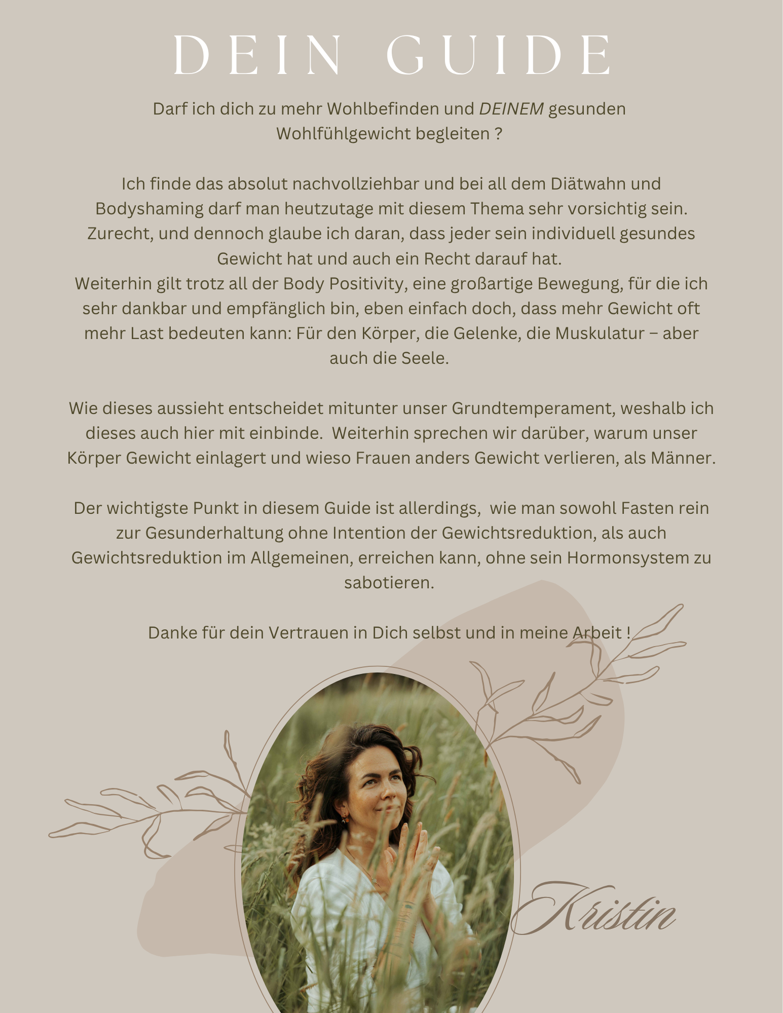 BALANCED RESET  -  Hormonfreundlich Abnehmen & Fasten